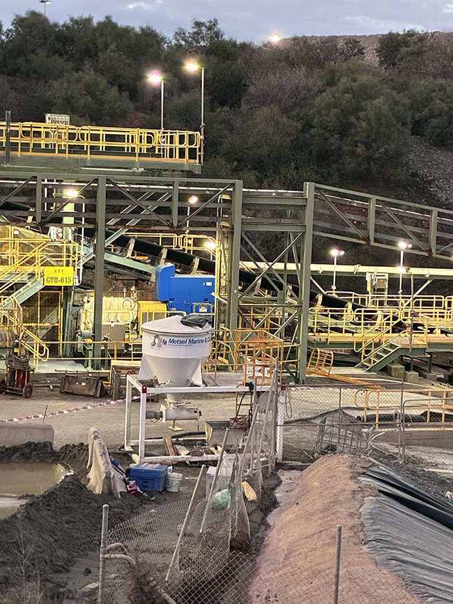 ACCIONA – Western Harbour Tunnel Custom Grout Plant, Automation & Underground Transfer Systems