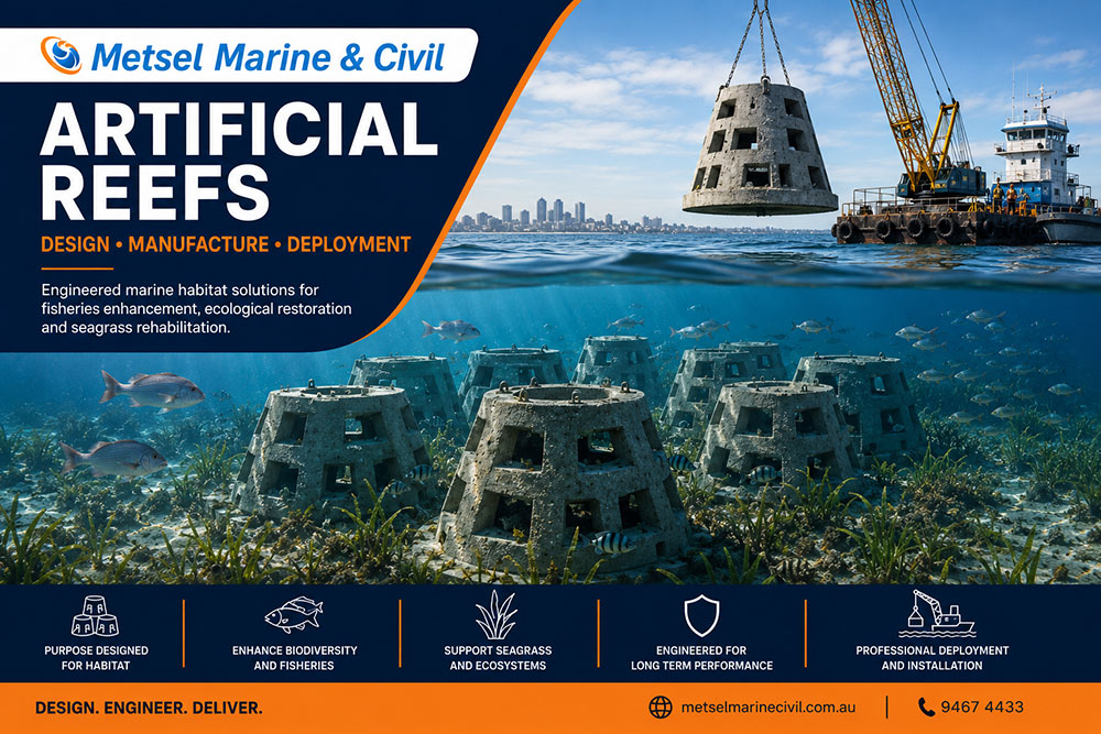 Artificial Reef Design, Manufacture & Deployment Artificial Reef Design, Manufacture & Deployment